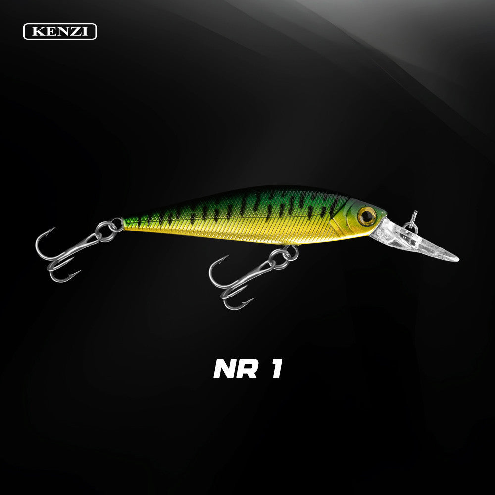 KENZI NORI  100mm 8.2gr - Umpan Pancing MINNOW FLOATING Lure Mancing Tiruan Ikan Air Laut & Tawar Hard Bait