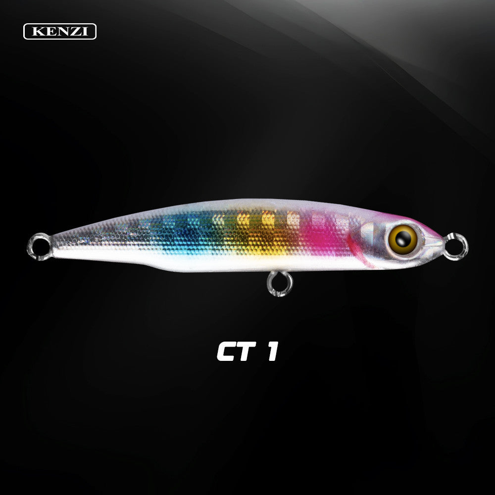 Umpan LURE KENZI CITRUS 47mm 2.7gr - SINKING MINNOW MICRO Lures Umpan Pancing Mata 3D Treble Hook