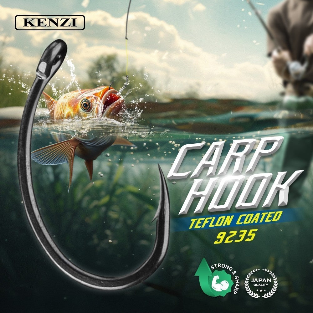 MATA KAIL KENZI CARP HOOK 9235 TEFLON COATED SACHET