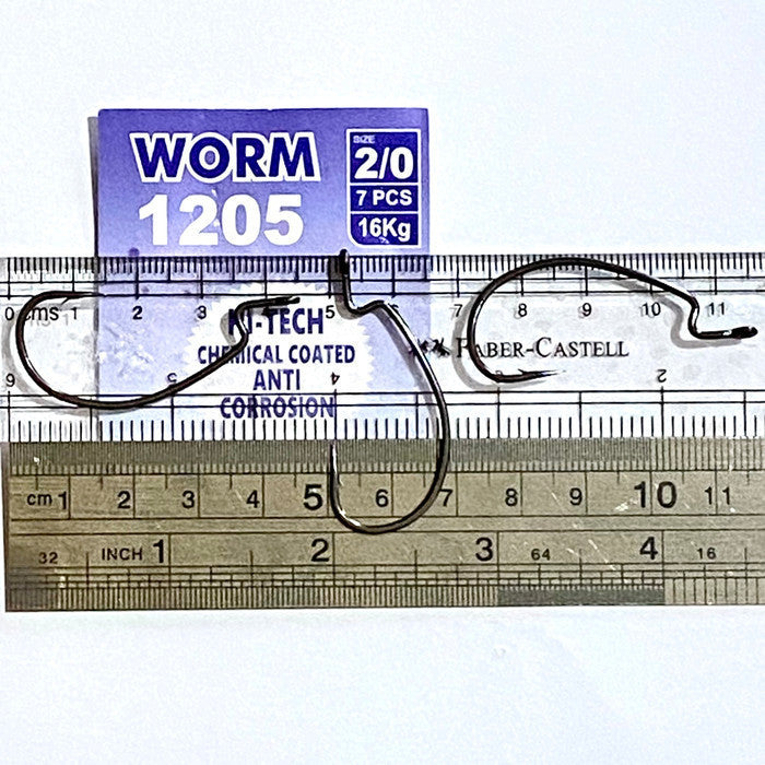 MATA KAIL CACING KENZI WORM 1205 HIGH CARBON STEEL
