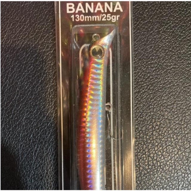KENZI BANANA lures 13cm 25gr - Umpan Pancing Lure Mancing Tiruan Ikan Air Laut & Tawar Hard Bait