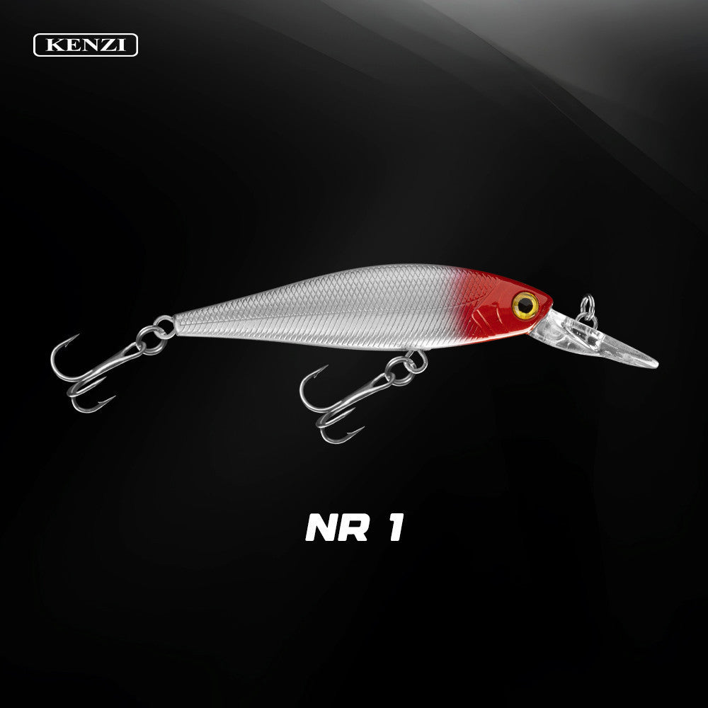 KENZI NORI  100mm 8.2gr - Umpan Pancing MINNOW FLOATING Lure Mancing Tiruan Ikan Air Laut & Tawar Hard Bait