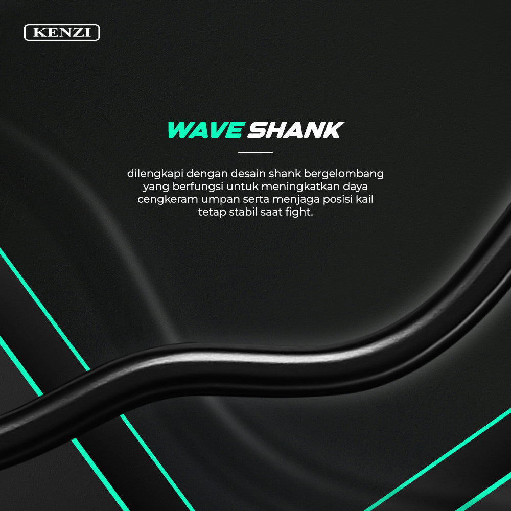 MATA KAIL KENZI AUTOMATIC FLIP HOOK Power Carbon Black Nickel