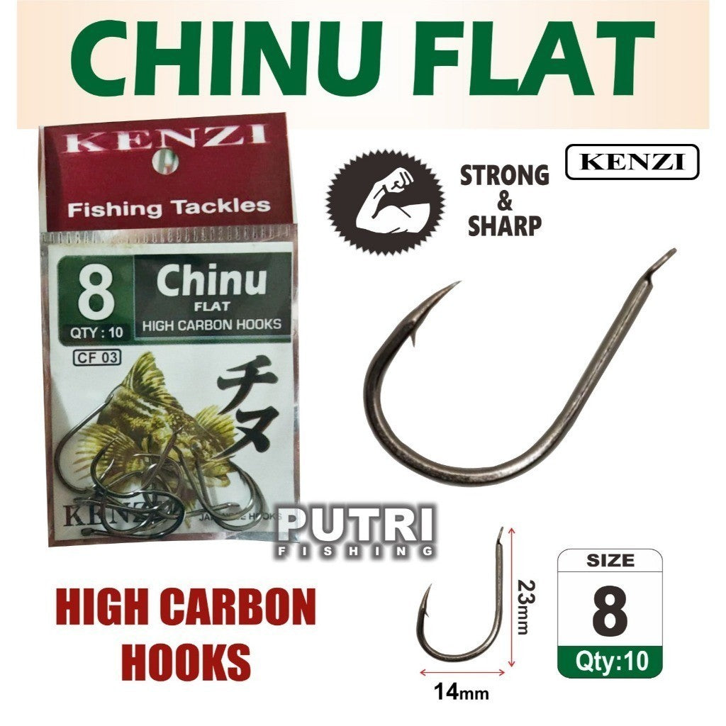 MATA KAIL KENZI CHINU FLAT CF-03 Hook Pancing