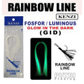 KENZI RAINBOW LINE FOSFOR GID BULU MUTIARA LUMINOUS - Benang Kilat Aksesoris Pancing