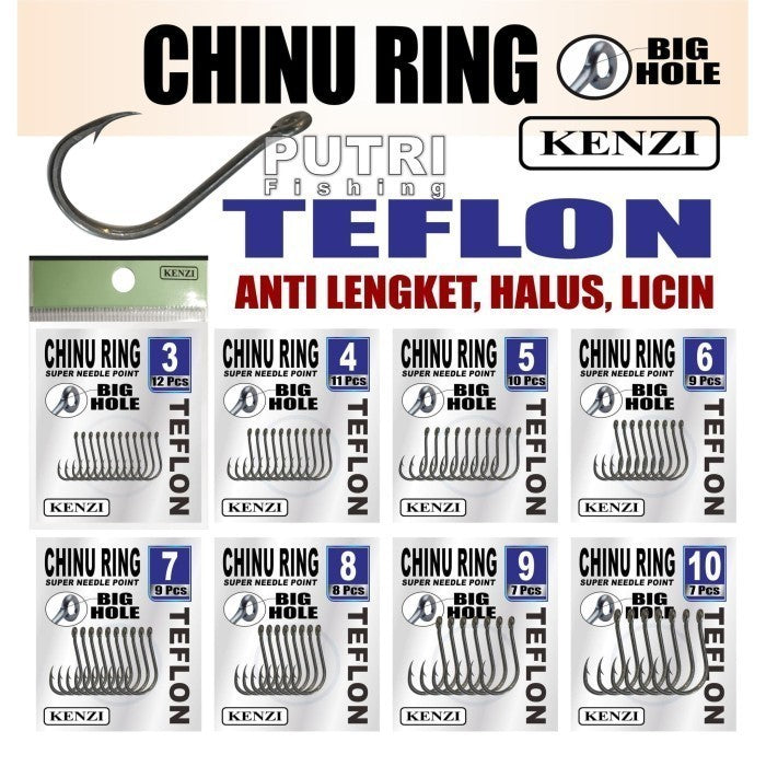 MATA KAIL KENZI CHINU RING TEFLON BIG HOLE