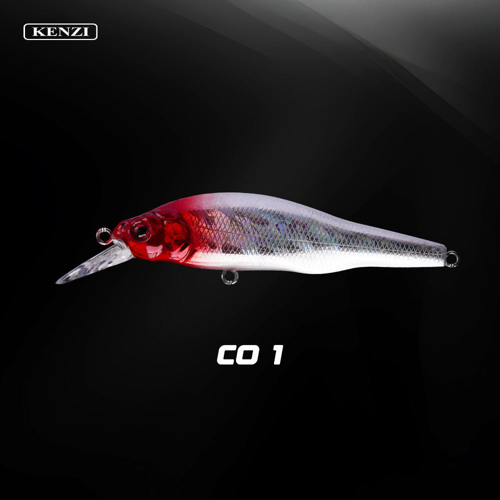 Umpan LURE KENZI COCOA 80mm 9.5gr - MINNOW FLOATING Realistik Umpan Pancing Tiruan Ikan Lures Tajam Kuat