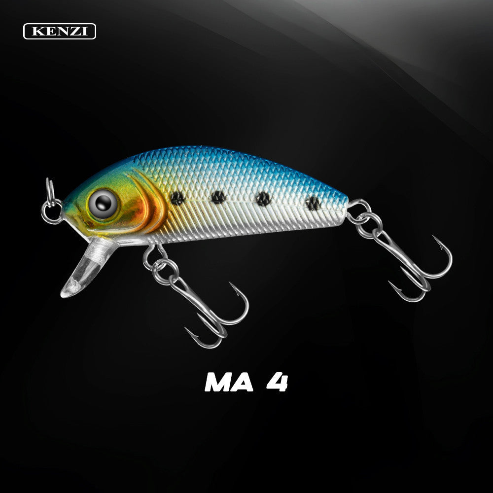 KENZI MURIA 45mm 3.4gr - Umpan Pancing Lure Mancing Tiruan Ikan Air Laut & Tawar Hard Bait