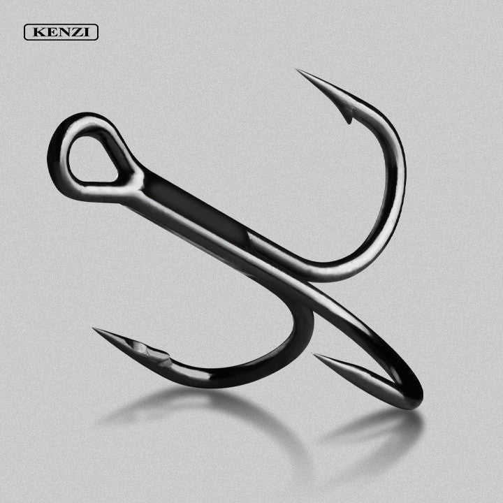 MATA KAIL KENZI STINGER TREBLE HOOK 9987-4x BLACK NICKEL