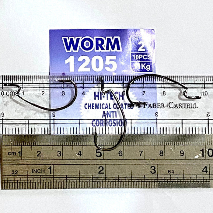 MATA KAIL CACING KENZI WORM 1205 HIGH CARBON STEEL