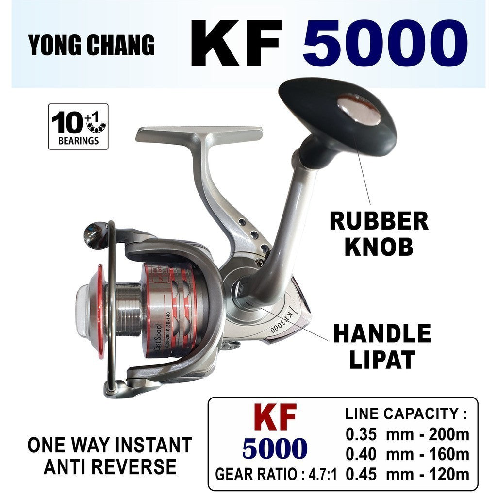 YONG CHANG KF 5000 - Reel Pancing