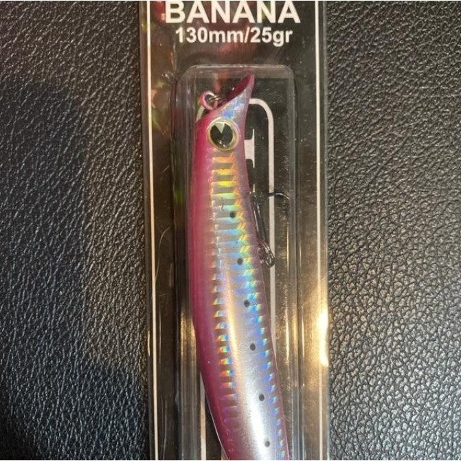 KENZI BANANA lures 13cm 25gr - Umpan Pancing Lure Mancing Tiruan Ikan Air Laut & Tawar Hard Bait