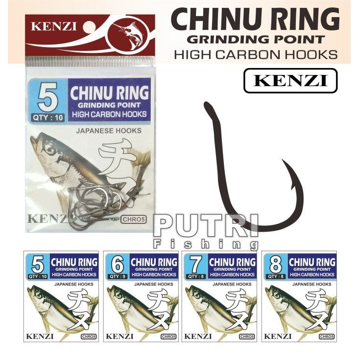 MATA KAIL KENZI CHINU RING GRINDING POINT HIGH CARBON HOOKS