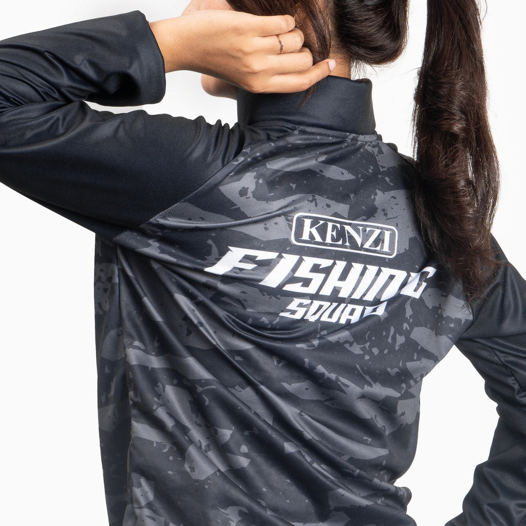 Jersey Mancing KENZI – Lengan Panjang Anti Panas, Pilihan Ukuran S - XXL, Nyaman Dipakai, Desain Sporty Modern