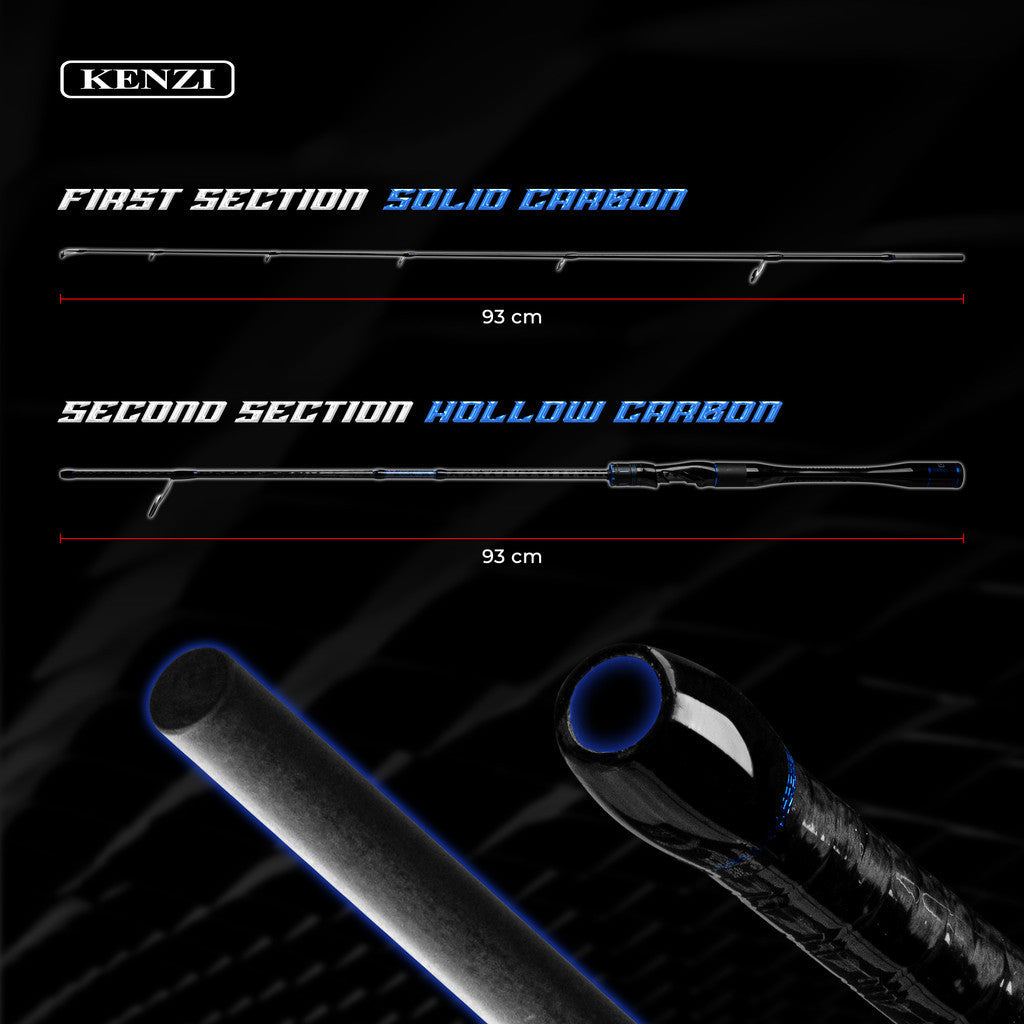 JORAN KENZI GALATOP PRO 602 Spinning Ring Fuji Solid Tip Carbon X-Wrap 5-12lbs 6-14lbs 7-15lbs 8-17lbs 10-20lbs Casting