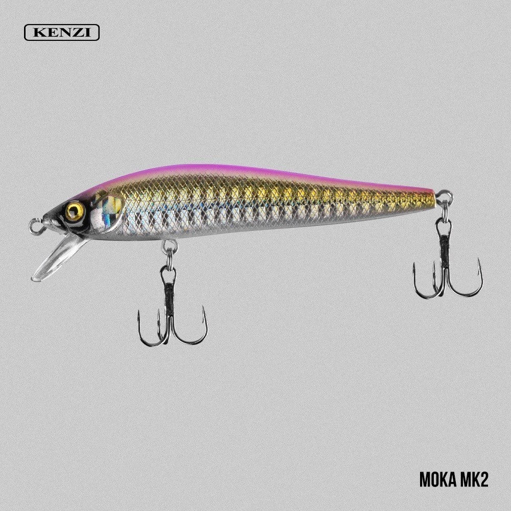 KENZI MOKA  95mm 10gr - Umpan Pancing Lure Mancing Tiruan Ikan Air Laut & Tawar Hard Bait