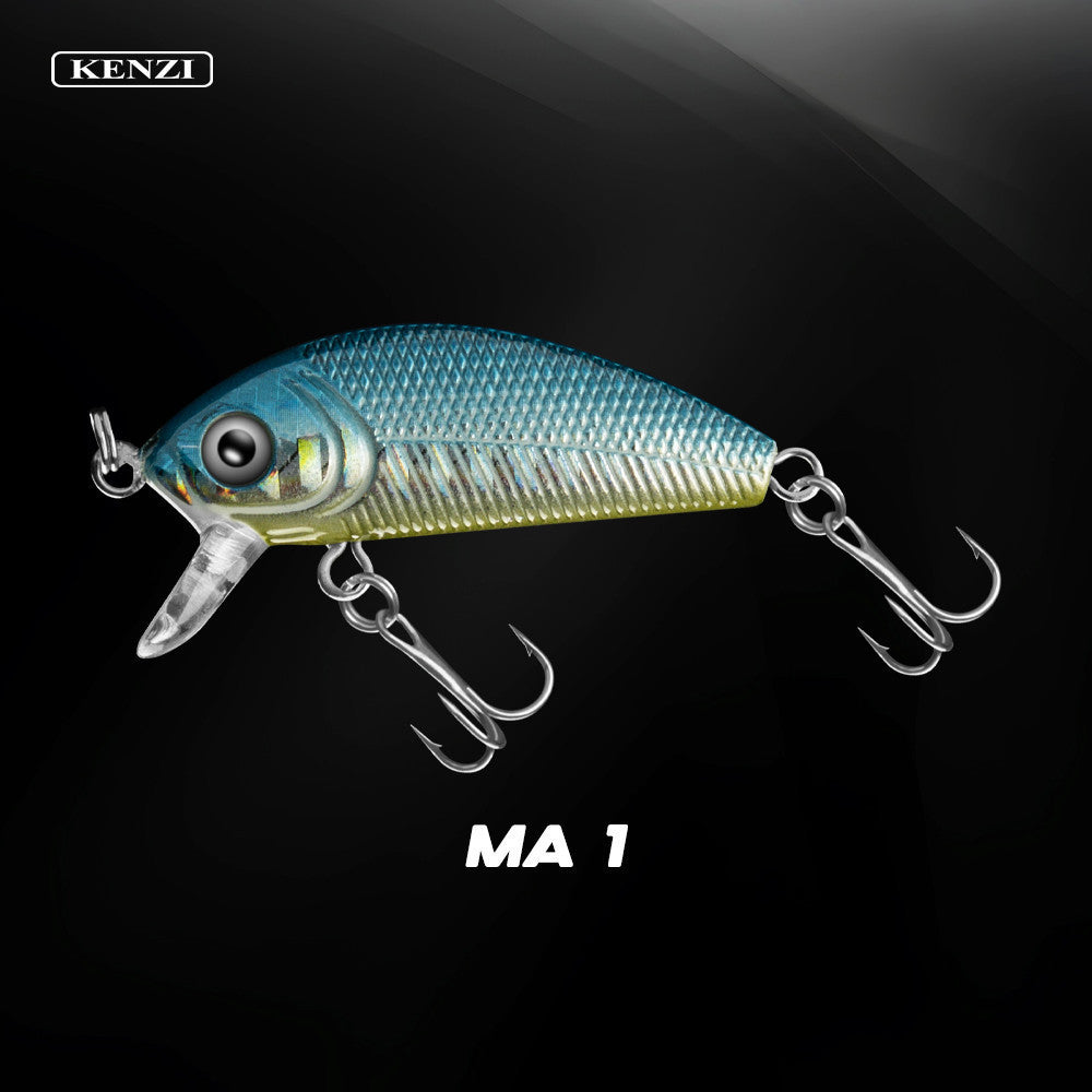 KENZI MURIA 45mm 3.4gr - Umpan Pancing Lure Mancing Tiruan Ikan Air Laut & Tawar Hard Bait