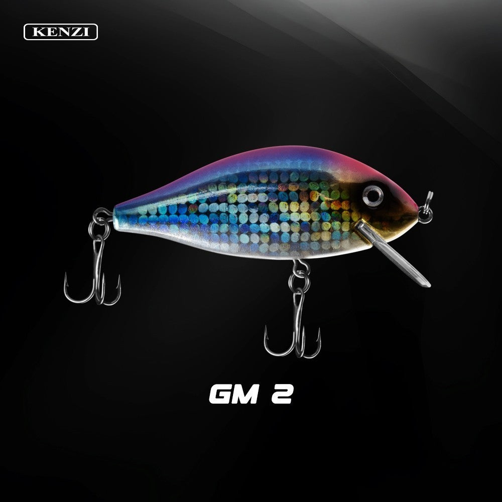 KENZI GUMMY  75mm 8.2gr - Umpan Pancing MINNOW FLOATING Lure Mancing Tiruan Ikan Air Laut & Tawar Hard Bait