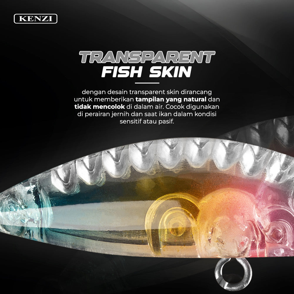 KENZI TAKOY 4.2CM 2.4GR - Umpan Pancing Lure Mancing Tiruan Ikan Air Laut & Tawar Hard Bait