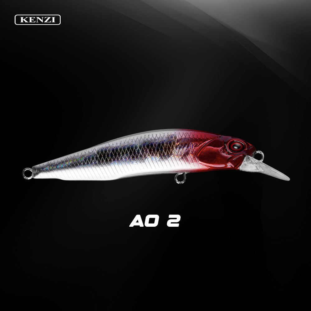 Umpan LURE KENZI AQUOS 62mm 4.4gr - MINNOW FLOATING Umpan Pancing Tiruan Ikan Mainan Lures AIr Tawar & Laut