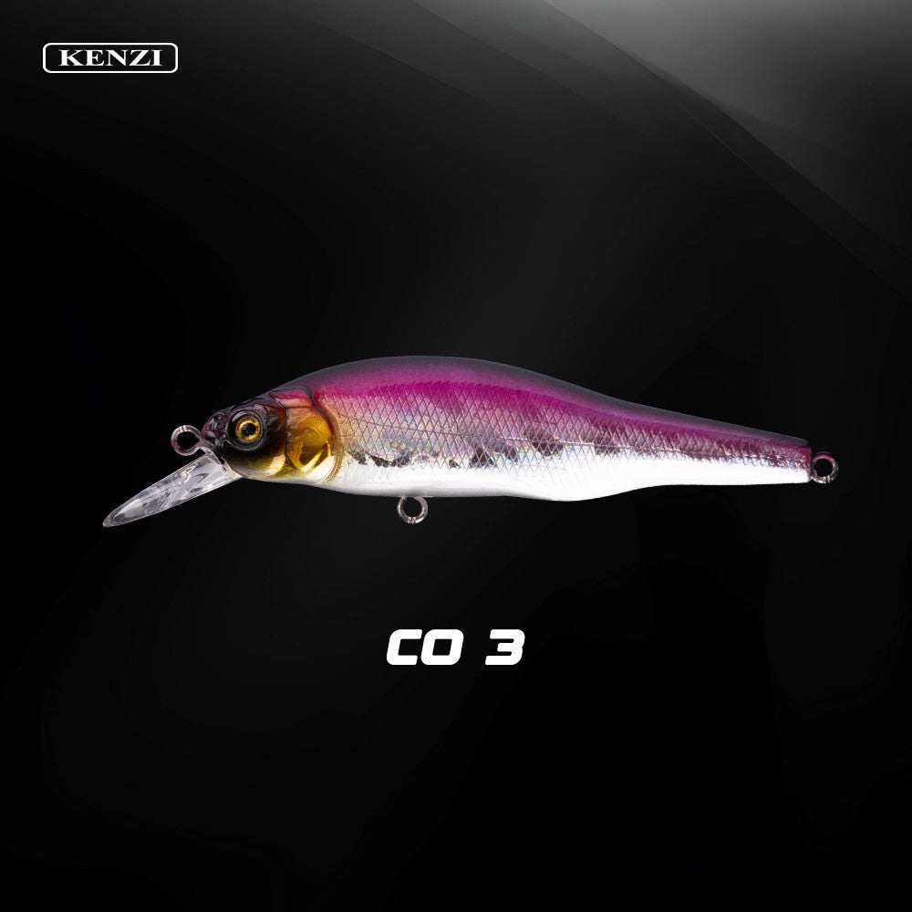 Umpan LURE KENZI COCOA 80mm 9.5gr - MINNOW FLOATING Realistik Umpan Pancing Tiruan Ikan Lures Tajam Kuat