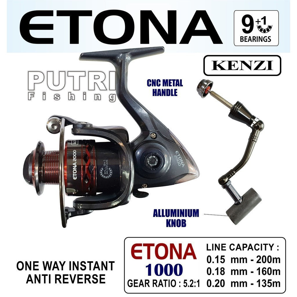KENZI ETONA 1000 2000 - Reel Pancing