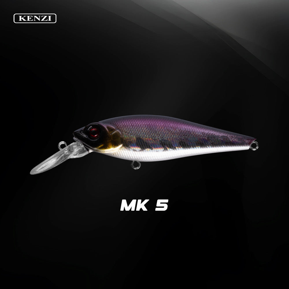 Umpan LURE KENZI MAKO 80mm 11.8gr - MINNOW FLOATING Lures Mata 3D Hook Tajam Kuat Gabus Kerapu Umpan Pancing Realistik