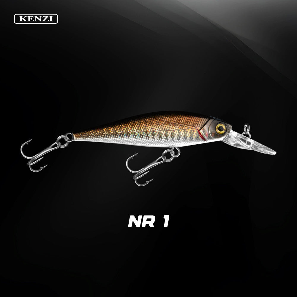KENZI NORI  100mm 8.2gr - Umpan Pancing MINNOW FLOATING Lure Mancing Tiruan Ikan Air Laut & Tawar Hard Bait