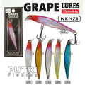 KENZI GRAPE 75mm 4.4gr - Umpan Pancing Lure Mancing Tiruan Ikan Air Laut & Tawar Hard Bait