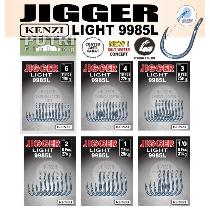 MATA KAIL KENZI JIGGER LIGHT 9985L