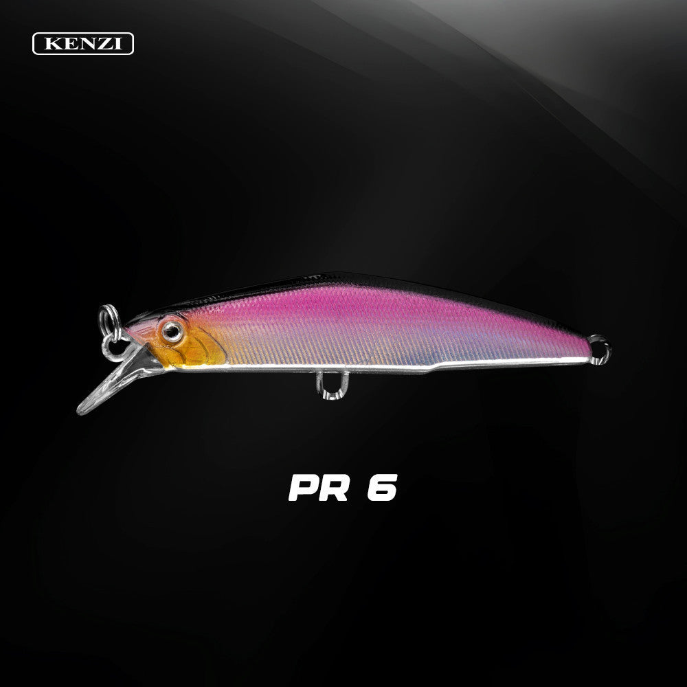 Umpan LURE KENZI PEARL 65mm 7gr - SINKING Lures Umpan Pancing Tenggelam Ikan Predator Galatama Sungai Hook Treble Hook Size 8 Tajam