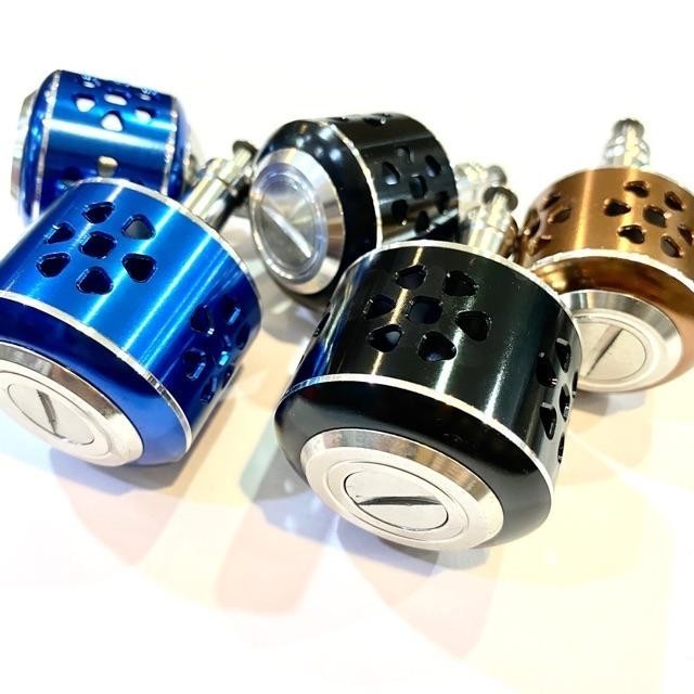 KENZI ALLUMINIUM KNOB BULAT NEW SERIES - Untuk dipasang di Handle Reel Gulungan Pancing