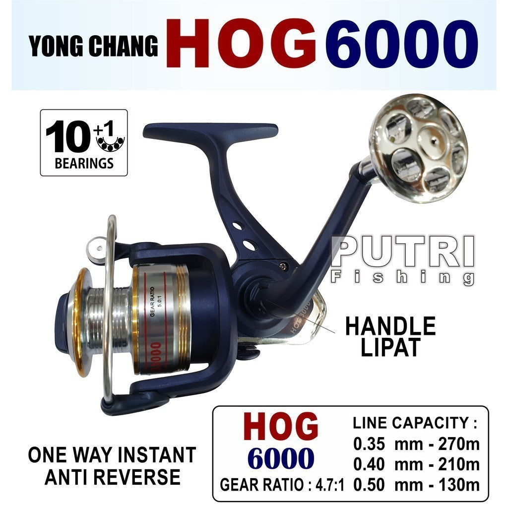 YONGCHANG HOG 4000 - Reel Pancing