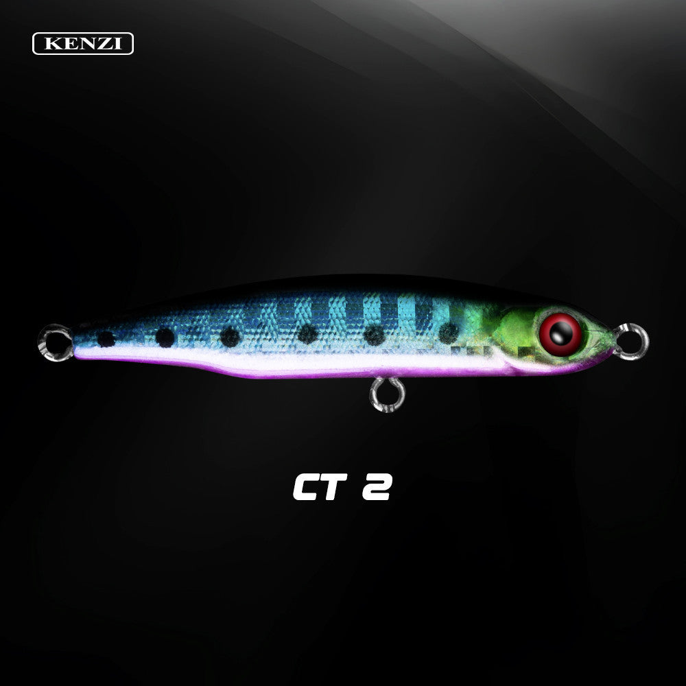 Umpan LURE KENZI CITRUS 47mm 2.7gr - SINKING MINNOW MICRO Lures Umpan Pancing Mata 3D Treble Hook