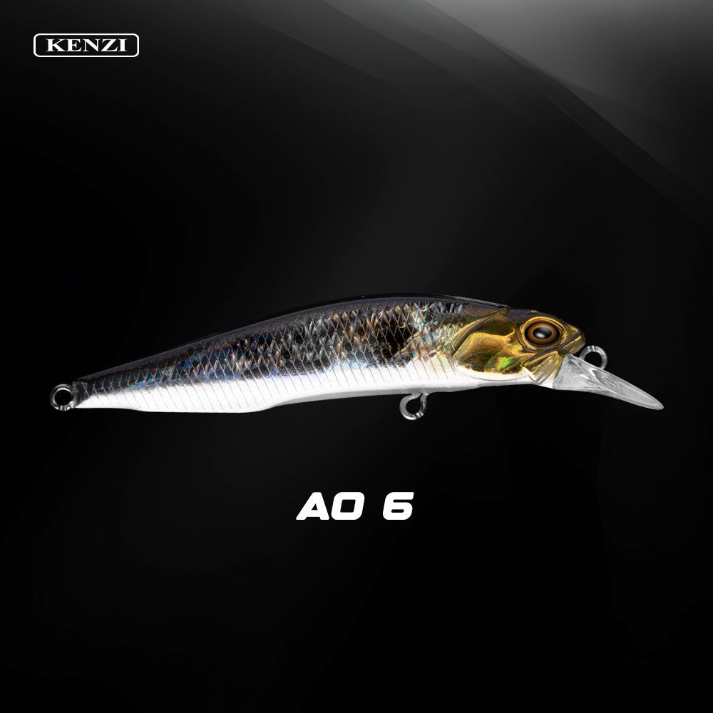 Umpan LURE KENZI AQUOS 62mm 4.4gr - MINNOW FLOATING Umpan Pancing Tiruan Ikan Mainan Lures AIr Tawar & Laut