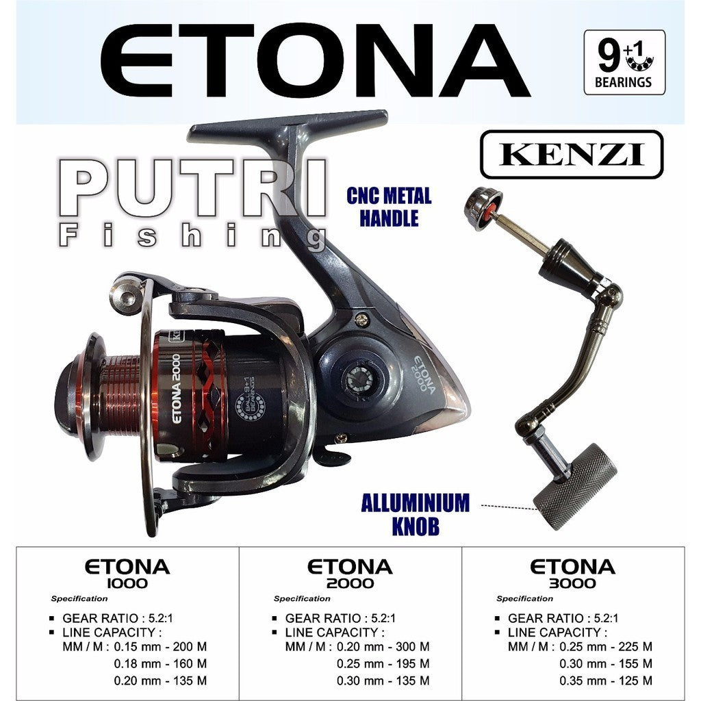 KENZI ETONA 1000 2000 - Reel Pancing