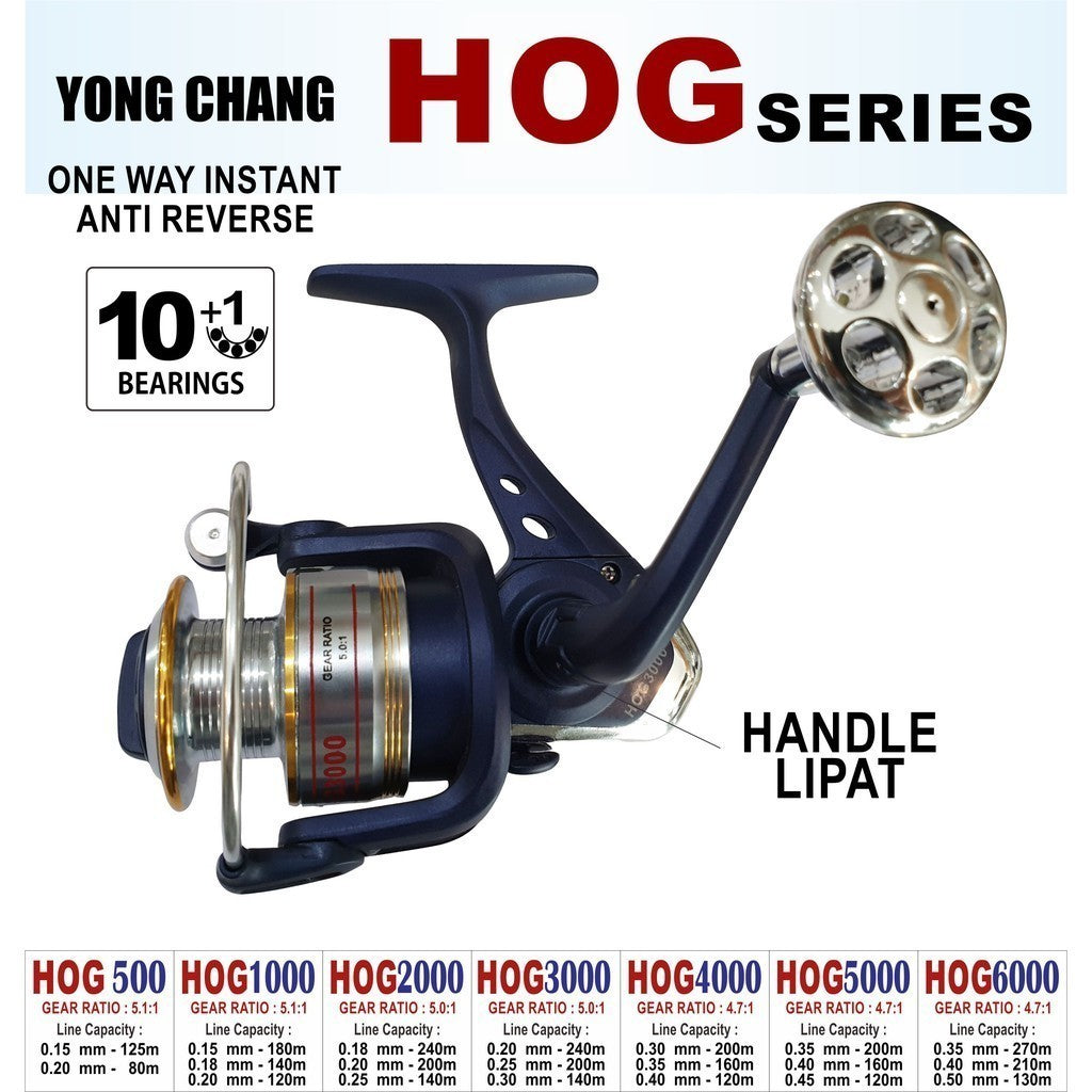 YONGCHANG HOG 4000 - Reel Pancing