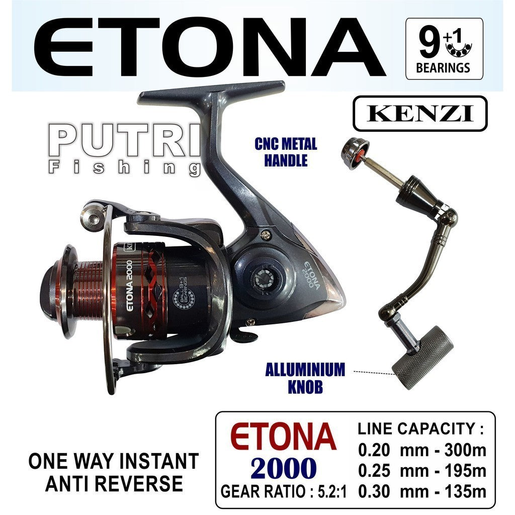 KENZI ETONA 1000 2000 - Reel Pancing