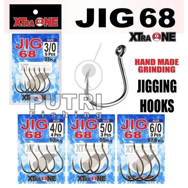 MATA KAIL XTRA ONE HOOK JIG 68 3/0 4/0 5/0 6/0