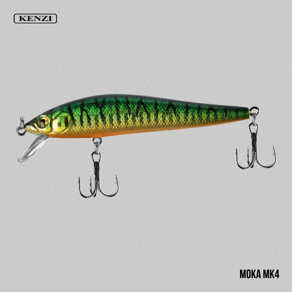 KENZI MOKA  95mm 10gr - Umpan Pancing Lure Mancing Tiruan Ikan Air Laut & Tawar Hard Bait