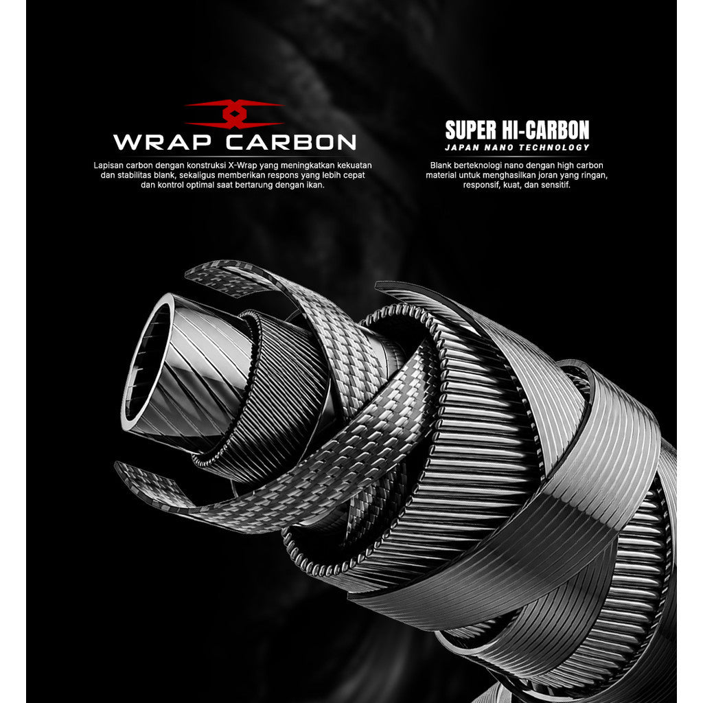 JORAN KENZI GALATOP PRO 602 Spinning Ring Fuji Solid Tip Carbon X-Wrap 5-12lbs 6-14lbs 7-15lbs 8-17lbs 10-20lbs Casting