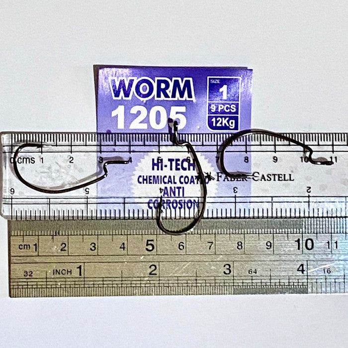 MATA KAIL CACING KENZI WORM 1205 HIGH CARBON STEEL