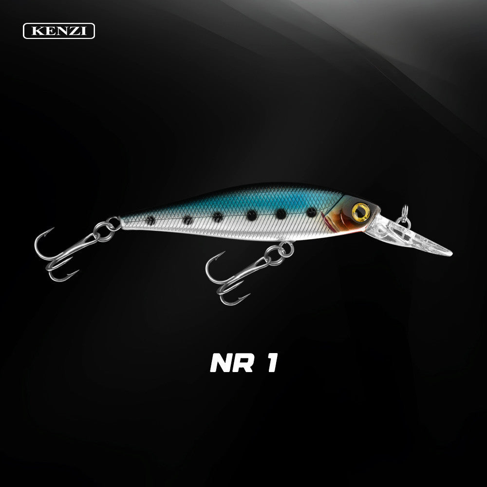KENZI NORI  100mm 8.2gr - Umpan Pancing MINNOW FLOATING Lure Mancing Tiruan Ikan Air Laut & Tawar Hard Bait
