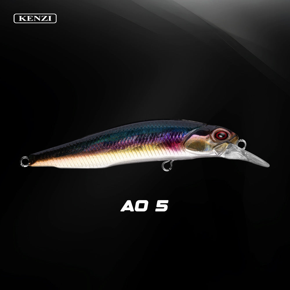 Umpan LURE KENZI AQUOS 62mm 4.4gr - MINNOW FLOATING Umpan Pancing Tiruan Ikan Mainan Lures AIr Tawar & Laut