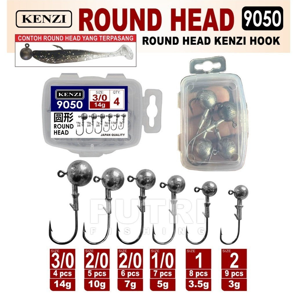 MATA KAIL KENZI ROUND HEAD 9050 JIG HOOK