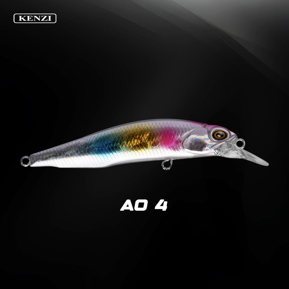 Umpan LURE KENZI AQUOS 62mm 4.4gr - MINNOW FLOATING Umpan Pancing Tiruan Ikan Mainan Lures AIr Tawar & Laut