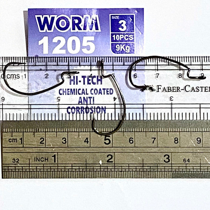 MATA KAIL CACING KENZI WORM 1205 HIGH CARBON STEEL