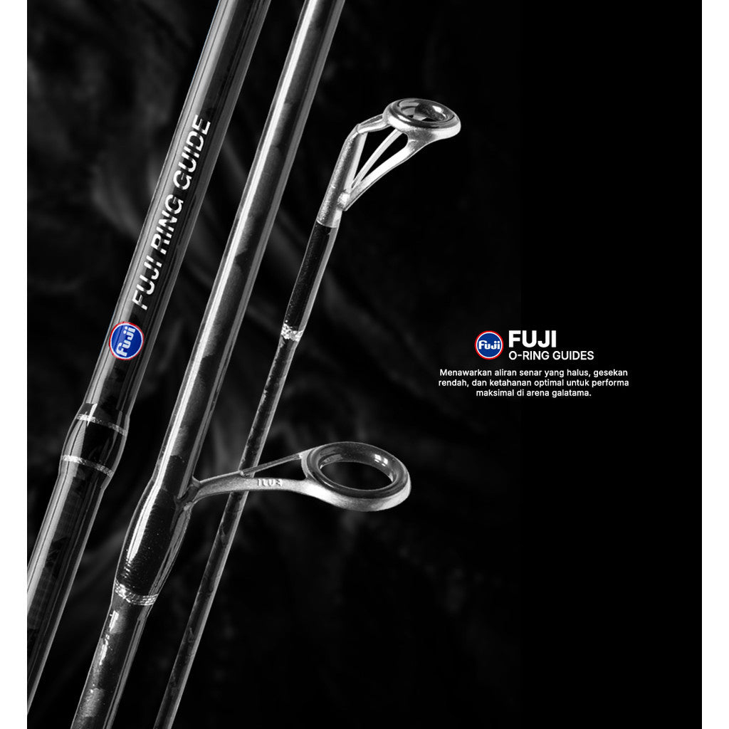 JORAN KENZI GALATOP PRO 602 Spinning Ring Fuji Solid Tip Carbon X-Wrap 5-12lbs 6-14lbs 7-15lbs 8-17lbs 10-20lbs Casting