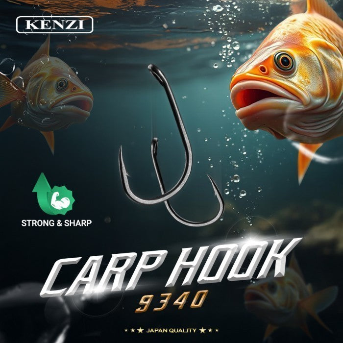 MATA KAIL KENZI CARP HOOK 9340 TEFLON COATED SACHET